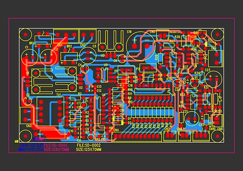 Double Side DIP PCB Design